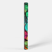 Etui iPhone 13 Pro Feuillage vibrant en verre coloré (Côté droit)