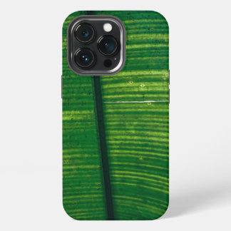 Etui iPhone 13 Pro Feuille verte avec détails du Costa Rica