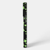 Etui iPhone 13 Pro Feuilles géométriques (Côté gauche)