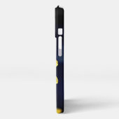 Etui iPhone 13 Pro Fleur Jaune Dahlia Élégante Avec Initiales (Côté gauche)