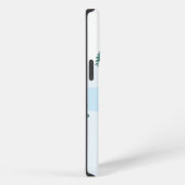 Etui iPhone 13 Pro Fonds de Noël constructibles Collines enneigées (Côté droit)