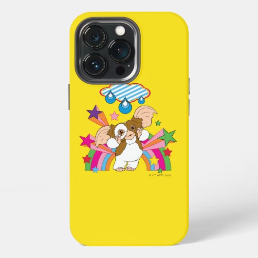 Etui iPhone 13 Pro Gizmo | Rêvant de gouttes de pluie (Dos)