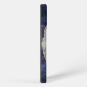 Etui iPhone 13 Pro Gold Moon Sun Mandala Celestial Design (Côté droit)