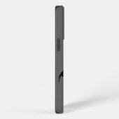 Etui iPhone 13 Pro Graphisme de silhouette de Black Adam éclair (Côté droit)