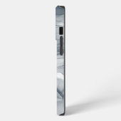 Etui iPhone 13 Pro Gris aqueux abstrait (Côté gauche)