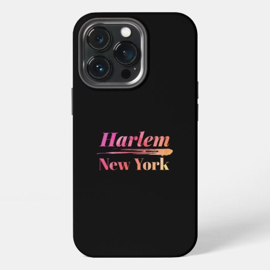 Etui iPhone 13 Pro Harlem New York Poly Bas (Dos)