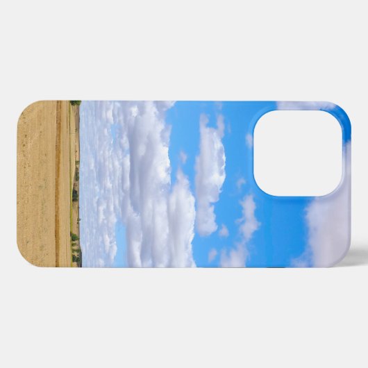 Etui iPhone 13 Pro Harvested wheat fields (Verso Horizontal)