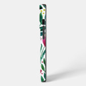Etui iPhone 13 Pro Illustration florale botanique (Côté gauche)