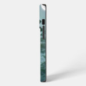 Etui iPhone 13 Pro Imaginaire Tree House Artwork numérique (Côté gauche)