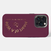 Etui iPhone 13 Pro iPhone 14 Coque dur, brillant (Verso Horizontal)