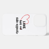 Etui iPhone 13 Pro J'aime mon téléphone (Verso Horizontal)