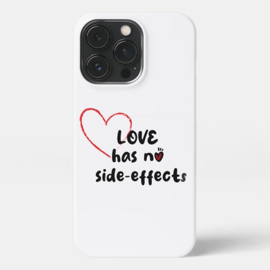 Etui iPhone 13 Pro J'aime mon téléphone (Verso)