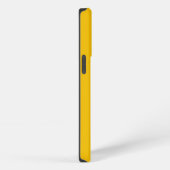 Etui iPhone 13 Pro Jaune doré solide et ensoleillé (Côté droit)