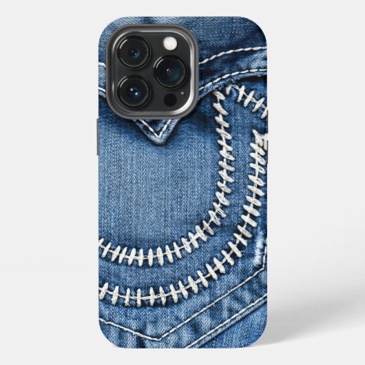Etui iPhone 13 Pro Jeans Pocket (Dos)