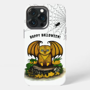 Etui iPhone 13 Pro Jolie chauve-souris d'Halloween