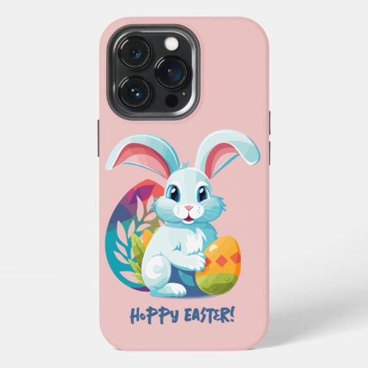 Etui iPhone 13 Pro Joyeuses Pâques ! (Dos)