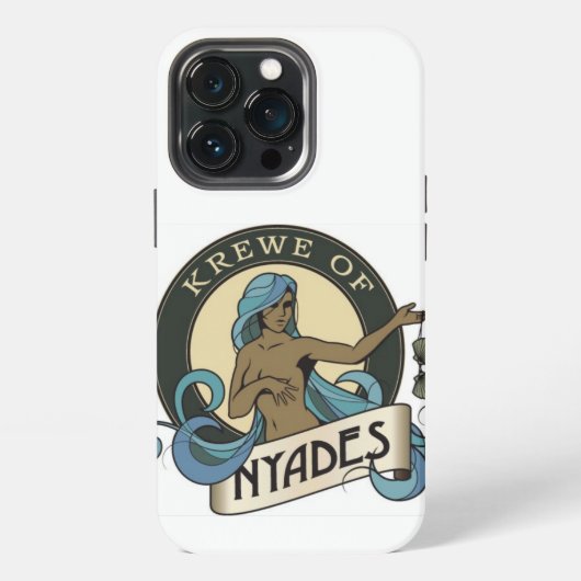 Etui iPhone 13 Pro Krewe du coque iphone des Nyades (Dos)