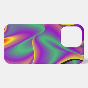 Etui iPhone 13 Pro La magie des couleurs Abstrait Rainbowart 3D