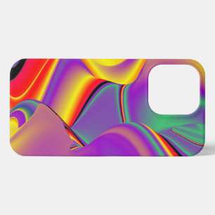 Etui iPhone 13 Pro La magie des couleurs Abstrait Rainbowart 3D