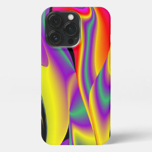 Etui iPhone 13 Pro La magie des couleurs Abstrait Rainbowart 3D
