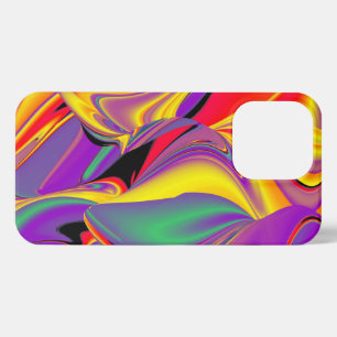 Etui iPhone 13 Pro La magie des couleurs Abstrait Rainbowart 3D
