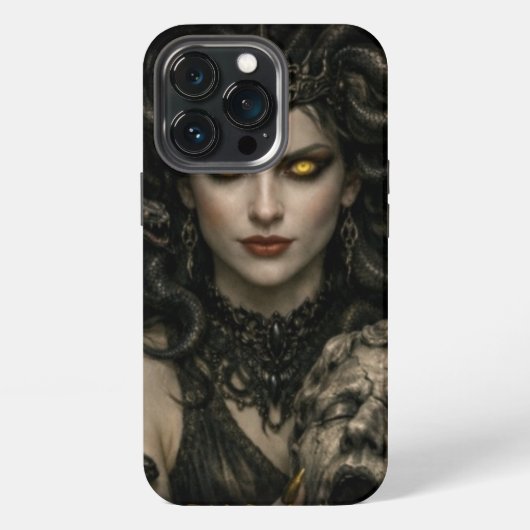 Etui iPhone 13 Pro Le Regard du Silence Éternel (Dos)