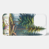 Etui iPhone 13 Pro Les murmures de la forêt (Verso Horizontal)