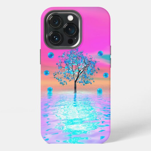 Etui iPhone 13 Pro Levée de soleil de Crystal Tree (Dos)
