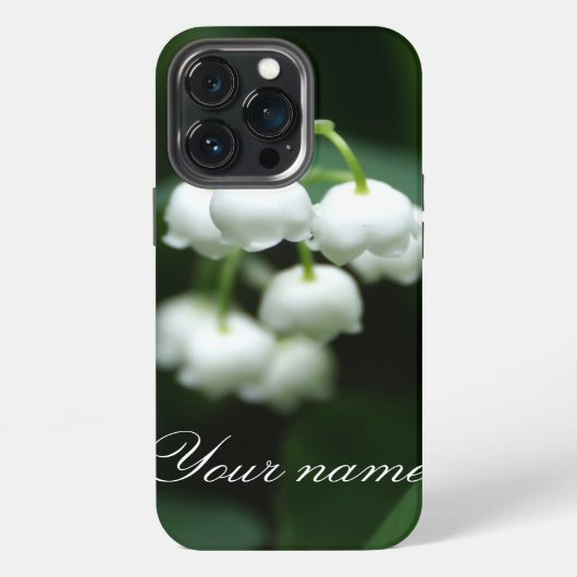 Etui iPhone 13 Pro Lilies blanches de mai (Dos)