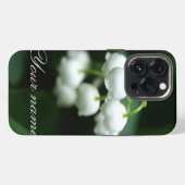 Etui iPhone 13 Pro Lilies blanches de mai (Verso Horizontal)