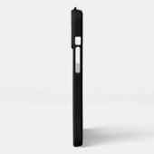 Etui iPhone 13 Pro Logo Add Your QR Code noir et blanc Personalize (Côté gauche)