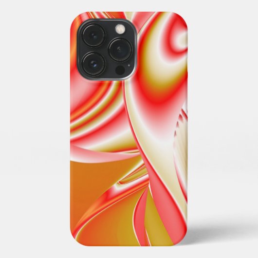 Etui iPhone 13 Pro Love and Gold Abstrait 3D Rainbowart (Verso)