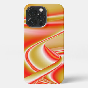 Etui iPhone 13 Pro Love and Gold Abstrait 3D Rainbowart