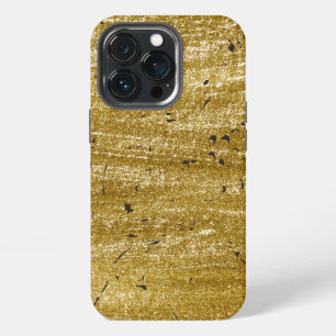Etui iPhone 13 Pro Luxe noir et or riche et élégant
