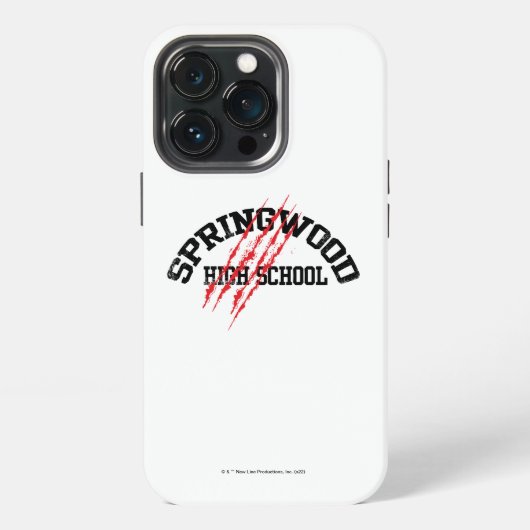 Etui iPhone 13 Pro Lycée de Springwood (Dos)