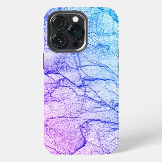 Etui iPhone 13 Pro Marbre bicolore violet (Dos)