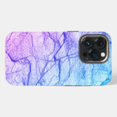 Etui iPhone 13 Pro Marbre bicolore violet (Verso Horizontal)