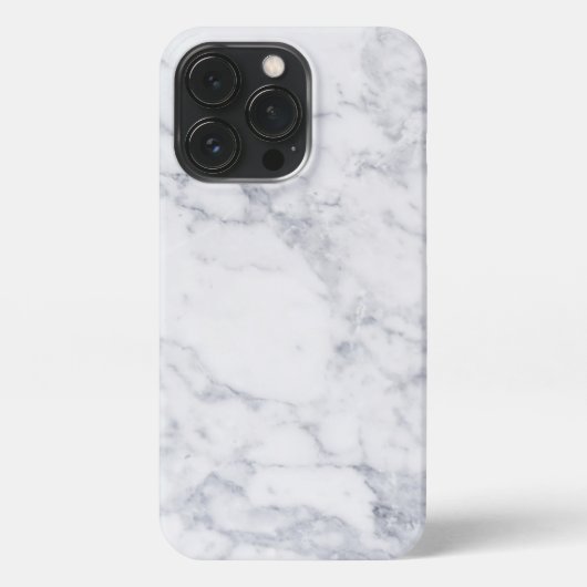 Etui iPhone 13 Pro Marbre blanc (Verso)