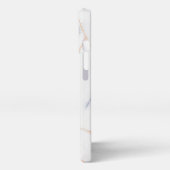 Etui iPhone 13 Pro Marbre blanc de dégradé Abstrait (Côté gauche)
