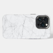 Etui iPhone 13 Pro Marbre Blanc Élégant (Verso Horizontal)