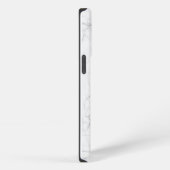 Etui iPhone 13 Pro Marbre Blanc Élégant (Côté droit)