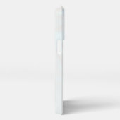 Etui iPhone 13 Pro Marbre blanc orange (Côté droit)