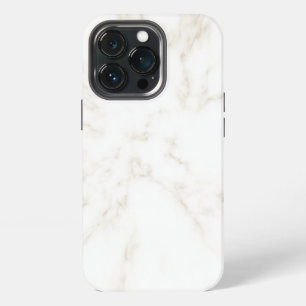 Etui iPhone 13 Pro Marbre crème blanc élégant