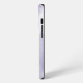 Etui iPhone 13 Pro Marbre pourpre avec Parties scintillant (Côté gauche)