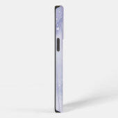Etui iPhone 13 Pro Marbre pourpre avec Parties scintillant (Côté droit)