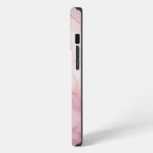 Etui iPhone 13 Pro Marbre Rose Élégant (Côté gauche)