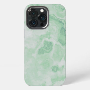 Etui iPhone 13 Pro Marbre Vert Menthe Clair