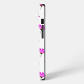Etui iPhone 13 Pro Marguerite rose   (Côté gauche)