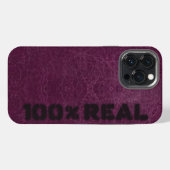 Etui iPhone 13 Pro Max 100 % réel (Verso Horizontal)