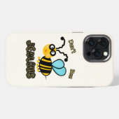 Etui iPhone 13 Pro Max Abeille drôle (Verso Horizontal)